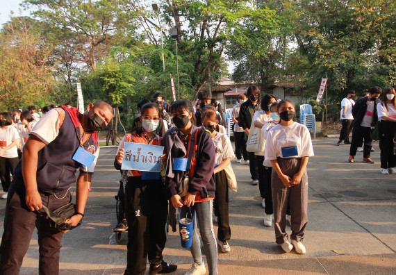 ภาพกิจกรรม  สโมสรนักศึกษาคณะวิทยาศาสตร์และเทคโนโลยี จัดโครงการพัฒนานักศึกษาคณะวิทยาศาสตร์และเทคโนโลยี มหาวิทยาลัยราชภัฏกําแพงเพชร ประจําปีงบประมาณ 2565