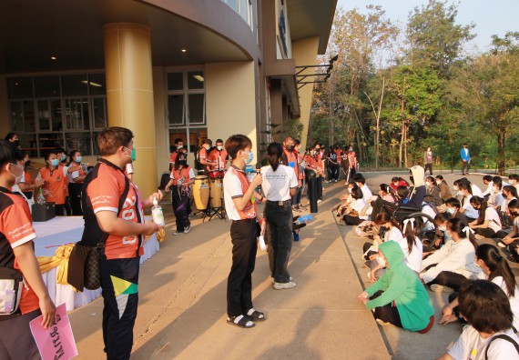 ภาพกิจกรรม  สโมสรนักศึกษาคณะวิทยาศาสตร์และเทคโนโลยี จัดโครงการพัฒนานักศึกษาคณะวิทยาศาสตร์และเทคโนโลยี มหาวิทยาลัยราชภัฏกําแพงเพชร ประจําปีงบประมาณ 2565