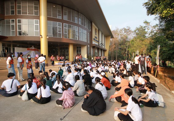 ภาพกิจกรรม  สโมสรนักศึกษาคณะวิทยาศาสตร์และเทคโนโลยี จัดโครงการพัฒนานักศึกษาคณะวิทยาศาสตร์และเทคโนโลยี มหาวิทยาลัยราชภัฏกําแพงเพชร ประจําปีงบประมาณ 2565