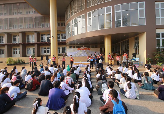 ภาพกิจกรรม  สโมสรนักศึกษาคณะวิทยาศาสตร์และเทคโนโลยี จัดโครงการพัฒนานักศึกษาคณะวิทยาศาสตร์และเทคโนโลยี มหาวิทยาลัยราชภัฏกําแพงเพชร ประจําปีงบประมาณ 2565