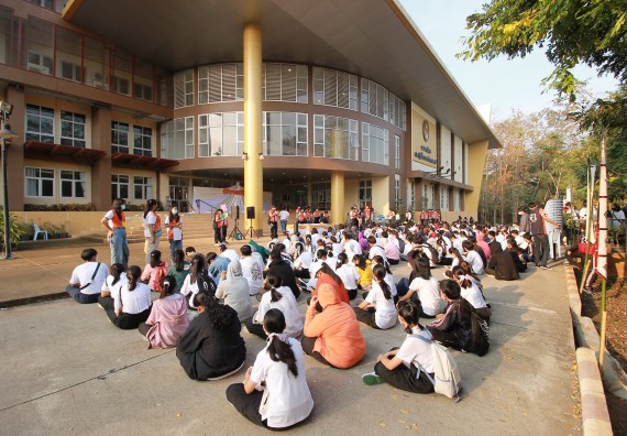 ภาพกิจกรรม  สโมสรนักศึกษาคณะวิทยาศาสตร์และเทคโนโลยี จัดโครงการพัฒนานักศึกษาคณะวิทยาศาสตร์และเทคโนโลยี มหาวิทยาลัยราชภัฏกําแพงเพชร ประจําปีงบประมาณ 2565