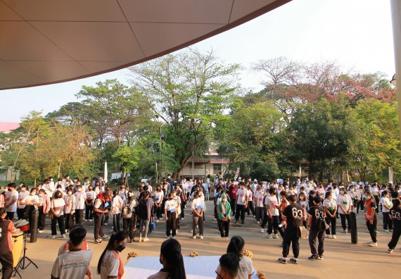 ภาพกิจกรรม  สโมสรนักศึกษาคณะวิทยาศาสตร์และเทคโนโลยี จัดโครงการพัฒนานักศึกษาคณะวิทยาศาสตร์และเทคโนโลยี มหาวิทยาลัยราชภัฏกําแพงเพชร ประจําปีงบประมาณ 2565