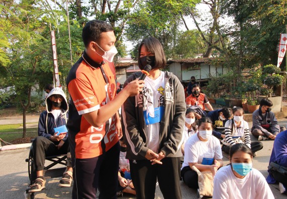 ภาพกิจกรรม  สโมสรนักศึกษาคณะวิทยาศาสตร์และเทคโนโลยี จัดโครงการพัฒนานักศึกษาคณะวิทยาศาสตร์และเทคโนโลยี มหาวิทยาลัยราชภัฏกําแพงเพชร ประจําปีงบประมาณ 2565