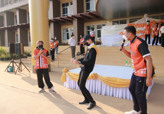 ภาพกิจกรรม  สโมสรนักศึกษาคณะวิทยาศาสตร์และเทคโนโลยี จัดโครงการพัฒนานักศึกษาคณะวิทยาศาสตร์และเทคโนโลยี มหาวิทยาลัยราชภัฏกําแพงเพชร ประจําปีงบประมาณ 2565