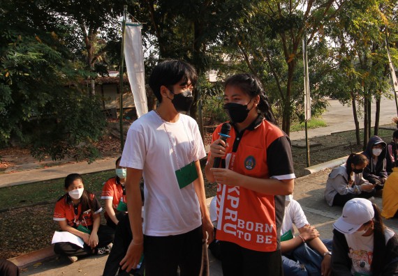 ภาพกิจกรรม  สโมสรนักศึกษาคณะวิทยาศาสตร์และเทคโนโลยี จัดโครงการพัฒนานักศึกษาคณะวิทยาศาสตร์และเทคโนโลยี มหาวิทยาลัยราชภัฏกําแพงเพชร ประจําปีงบประมาณ 2565