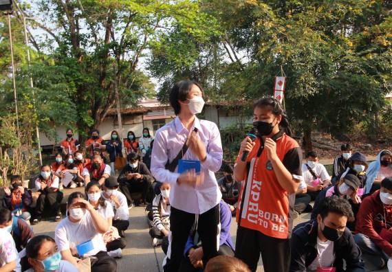 ภาพกิจกรรม  สโมสรนักศึกษาคณะวิทยาศาสตร์และเทคโนโลยี จัดโครงการพัฒนานักศึกษาคณะวิทยาศาสตร์และเทคโนโลยี มหาวิทยาลัยราชภัฏกําแพงเพชร ประจําปีงบประมาณ 2565