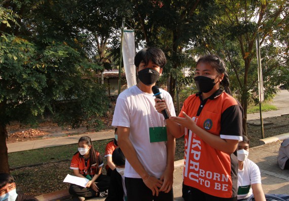 ภาพกิจกรรม  สโมสรนักศึกษาคณะวิทยาศาสตร์และเทคโนโลยี จัดโครงการพัฒนานักศึกษาคณะวิทยาศาสตร์และเทคโนโลยี มหาวิทยาลัยราชภัฏกําแพงเพชร ประจําปีงบประมาณ 2565