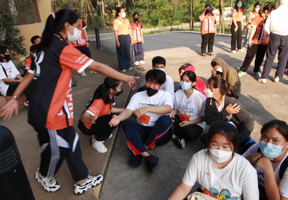 ภาพกิจกรรม  สโมสรนักศึกษาคณะวิทยาศาสตร์และเทคโนโลยี จัดโครงการพัฒนานักศึกษาคณะวิทยาศาสตร์และเทคโนโลยี มหาวิทยาลัยราชภัฏกําแพงเพชร ประจําปีงบประมาณ 2565