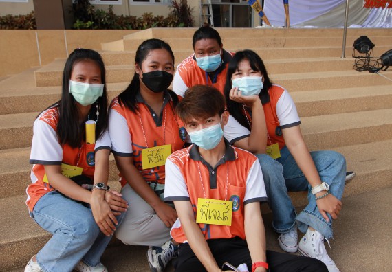 ภาพกิจกรรม  สโมสรนักศึกษาคณะวิทยาศาสตร์และเทคโนโลยี จัดโครงการพัฒนานักศึกษาคณะวิทยาศาสตร์และเทคโนโลยี มหาวิทยาลัยราชภัฏกําแพงเพชร ประจําปีงบประมาณ 2565