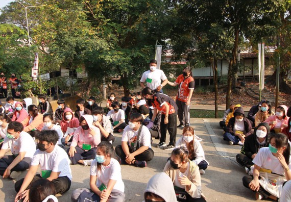 ภาพกิจกรรม  สโมสรนักศึกษาคณะวิทยาศาสตร์และเทคโนโลยี จัดโครงการพัฒนานักศึกษาคณะวิทยาศาสตร์และเทคโนโลยี มหาวิทยาลัยราชภัฏกําแพงเพชร ประจําปีงบประมาณ 2565
