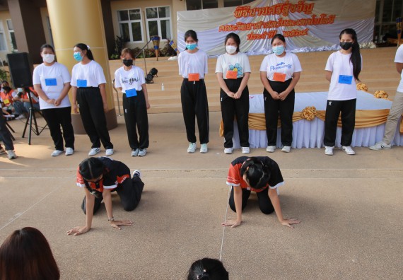 ภาพกิจกรรม  สโมสรนักศึกษาคณะวิทยาศาสตร์และเทคโนโลยี จัดโครงการพัฒนานักศึกษาคณะวิทยาศาสตร์และเทคโนโลยี มหาวิทยาลัยราชภัฏกําแพงเพชร ประจําปีงบประมาณ 2565