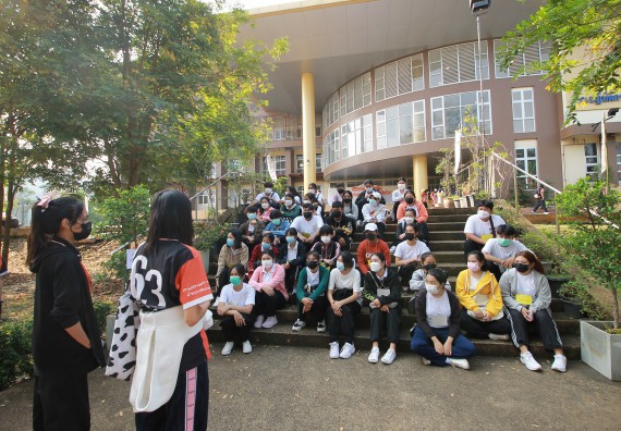 ภาพกิจกรรม  สโมสรนักศึกษาคณะวิทยาศาสตร์และเทคโนโลยี จัดโครงการพัฒนานักศึกษาคณะวิทยาศาสตร์และเทคโนโลยี มหาวิทยาลัยราชภัฏกําแพงเพชร ประจําปีงบประมาณ 2565