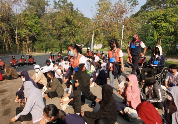 ภาพกิจกรรม  สโมสรนักศึกษาคณะวิทยาศาสตร์และเทคโนโลยี จัดโครงการพัฒนานักศึกษาคณะวิทยาศาสตร์และเทคโนโลยี มหาวิทยาลัยราชภัฏกําแพงเพชร ประจําปีงบประมาณ 2565