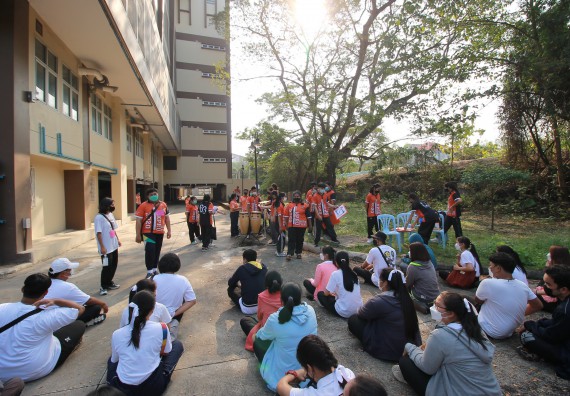 ภาพกิจกรรม  สโมสรนักศึกษาคณะวิทยาศาสตร์และเทคโนโลยี จัดโครงการพัฒนานักศึกษาคณะวิทยาศาสตร์และเทคโนโลยี มหาวิทยาลัยราชภัฏกําแพงเพชร ประจําปีงบประมาณ 2565