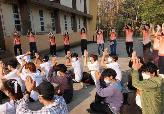 ภาพกิจกรรม  สโมสรนักศึกษาคณะวิทยาศาสตร์และเทคโนโลยี จัดโครงการพัฒนานักศึกษาคณะวิทยาศาสตร์และเทคโนโลยี มหาวิทยาลัยราชภัฏกําแพงเพชร ประจําปีงบประมาณ 2565