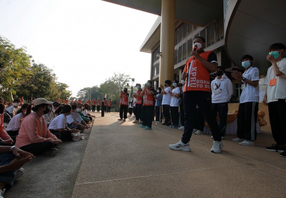 ภาพกิจกรรม  สโมสรนักศึกษาคณะวิทยาศาสตร์และเทคโนโลยี จัดโครงการพัฒนานักศึกษาคณะวิทยาศาสตร์และเทคโนโลยี มหาวิทยาลัยราชภัฏกําแพงเพชร ประจําปีงบประมาณ 2565