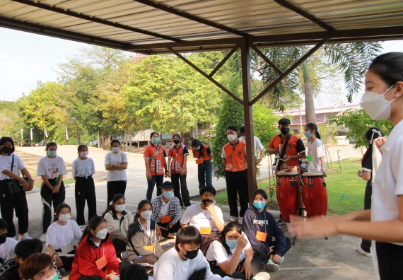 ภาพกิจกรรม  สโมสรนักศึกษาคณะวิทยาศาสตร์และเทคโนโลยี จัดโครงการพัฒนานักศึกษาคณะวิทยาศาสตร์และเทคโนโลยี มหาวิทยาลัยราชภัฏกําแพงเพชร ประจําปีงบประมาณ 2565