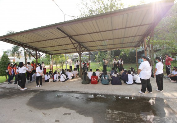 ภาพกิจกรรม  สโมสรนักศึกษาคณะวิทยาศาสตร์และเทคโนโลยี จัดโครงการพัฒนานักศึกษาคณะวิทยาศาสตร์และเทคโนโลยี มหาวิทยาลัยราชภัฏกําแพงเพชร ประจําปีงบประมาณ 2565