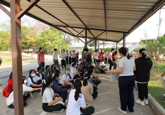 ภาพกิจกรรม  สโมสรนักศึกษาคณะวิทยาศาสตร์และเทคโนโลยี จัดโครงการพัฒนานักศึกษาคณะวิทยาศาสตร์และเทคโนโลยี มหาวิทยาลัยราชภัฏกําแพงเพชร ประจําปีงบประมาณ 2565