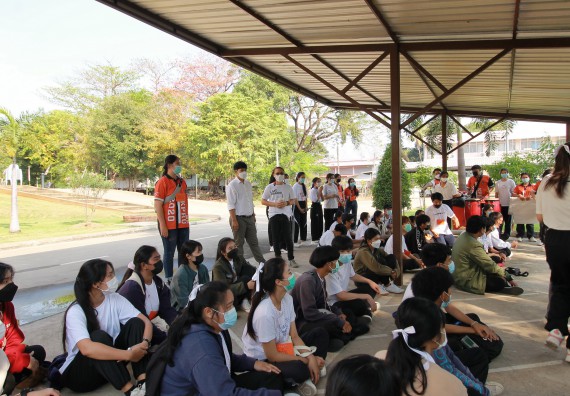 ภาพกิจกรรม  สโมสรนักศึกษาคณะวิทยาศาสตร์และเทคโนโลยี จัดโครงการพัฒนานักศึกษาคณะวิทยาศาสตร์และเทคโนโลยี มหาวิทยาลัยราชภัฏกําแพงเพชร ประจําปีงบประมาณ 2565