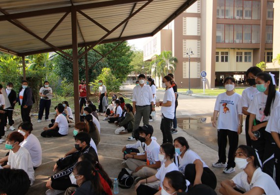 ภาพกิจกรรม  สโมสรนักศึกษาคณะวิทยาศาสตร์และเทคโนโลยี จัดโครงการพัฒนานักศึกษาคณะวิทยาศาสตร์และเทคโนโลยี มหาวิทยาลัยราชภัฏกําแพงเพชร ประจําปีงบประมาณ 2565