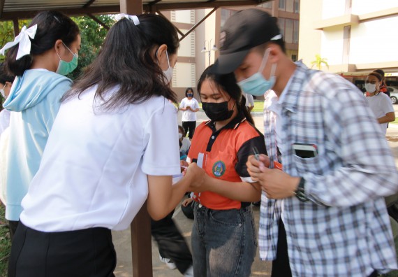 ภาพกิจกรรม  สโมสรนักศึกษาคณะวิทยาศาสตร์และเทคโนโลยี จัดโครงการพัฒนานักศึกษาคณะวิทยาศาสตร์และเทคโนโลยี มหาวิทยาลัยราชภัฏกําแพงเพชร ประจําปีงบประมาณ 2565