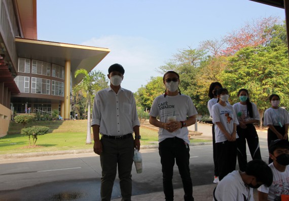 ภาพกิจกรรม  สโมสรนักศึกษาคณะวิทยาศาสตร์และเทคโนโลยี จัดโครงการพัฒนานักศึกษาคณะวิทยาศาสตร์และเทคโนโลยี มหาวิทยาลัยราชภัฏกําแพงเพชร ประจําปีงบประมาณ 2565