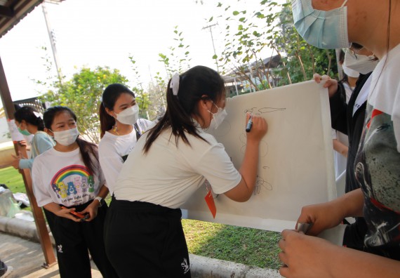 ภาพกิจกรรม  สโมสรนักศึกษาคณะวิทยาศาสตร์และเทคโนโลยี จัดโครงการพัฒนานักศึกษาคณะวิทยาศาสตร์และเทคโนโลยี มหาวิทยาลัยราชภัฏกําแพงเพชร ประจําปีงบประมาณ 2565