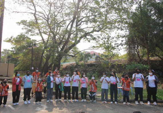 ภาพกิจกรรม  สโมสรนักศึกษาคณะวิทยาศาสตร์และเทคโนโลยี จัดโครงการพัฒนานักศึกษาคณะวิทยาศาสตร์และเทคโนโลยี มหาวิทยาลัยราชภัฏกําแพงเพชร ประจําปีงบประมาณ 2565