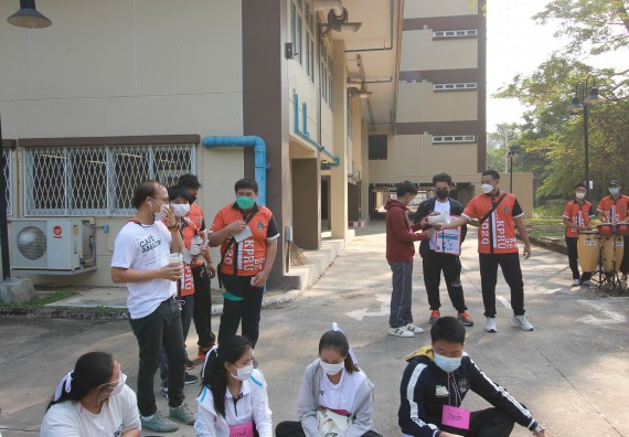 ภาพกิจกรรม  สโมสรนักศึกษาคณะวิทยาศาสตร์และเทคโนโลยี จัดโครงการพัฒนานักศึกษาคณะวิทยาศาสตร์และเทคโนโลยี มหาวิทยาลัยราชภัฏกําแพงเพชร ประจําปีงบประมาณ 2565