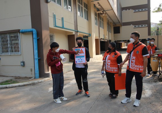 ภาพกิจกรรม  สโมสรนักศึกษาคณะวิทยาศาสตร์และเทคโนโลยี จัดโครงการพัฒนานักศึกษาคณะวิทยาศาสตร์และเทคโนโลยี มหาวิทยาลัยราชภัฏกําแพงเพชร ประจําปีงบประมาณ 2565