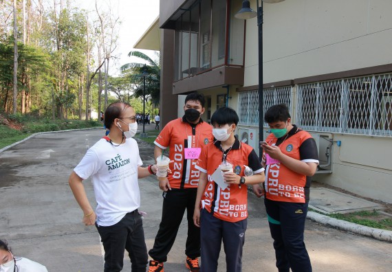 ภาพกิจกรรม  สโมสรนักศึกษาคณะวิทยาศาสตร์และเทคโนโลยี จัดโครงการพัฒนานักศึกษาคณะวิทยาศาสตร์และเทคโนโลยี มหาวิทยาลัยราชภัฏกําแพงเพชร ประจําปีงบประมาณ 2565