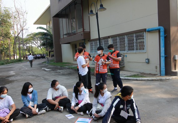 ภาพกิจกรรม  สโมสรนักศึกษาคณะวิทยาศาสตร์และเทคโนโลยี จัดโครงการพัฒนานักศึกษาคณะวิทยาศาสตร์และเทคโนโลยี มหาวิทยาลัยราชภัฏกําแพงเพชร ประจําปีงบประมาณ 2565