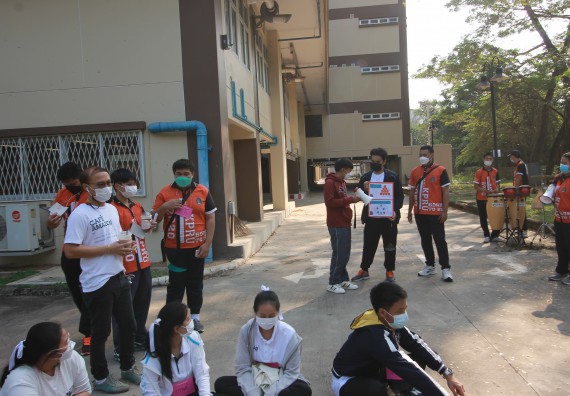 ภาพกิจกรรม  สโมสรนักศึกษาคณะวิทยาศาสตร์และเทคโนโลยี จัดโครงการพัฒนานักศึกษาคณะวิทยาศาสตร์และเทคโนโลยี มหาวิทยาลัยราชภัฏกําแพงเพชร ประจําปีงบประมาณ 2565