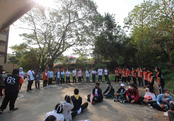 ภาพกิจกรรม  สโมสรนักศึกษาคณะวิทยาศาสตร์และเทคโนโลยี จัดโครงการพัฒนานักศึกษาคณะวิทยาศาสตร์และเทคโนโลยี มหาวิทยาลัยราชภัฏกําแพงเพชร ประจําปีงบประมาณ 2565