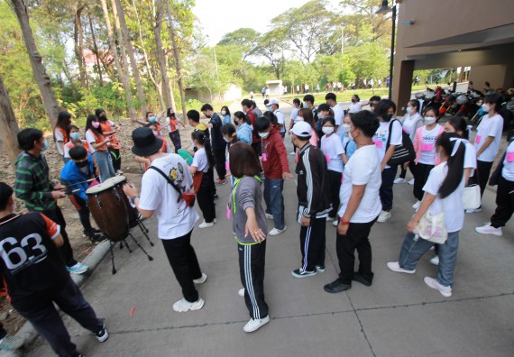 ภาพกิจกรรม  สโมสรนักศึกษาคณะวิทยาศาสตร์และเทคโนโลยี จัดโครงการพัฒนานักศึกษาคณะวิทยาศาสตร์และเทคโนโลยี มหาวิทยาลัยราชภัฏกําแพงเพชร ประจําปีงบประมาณ 2565