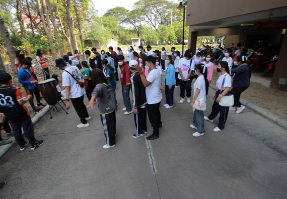 ภาพกิจกรรม  สโมสรนักศึกษาคณะวิทยาศาสตร์และเทคโนโลยี จัดโครงการพัฒนานักศึกษาคณะวิทยาศาสตร์และเทคโนโลยี มหาวิทยาลัยราชภัฏกําแพงเพชร ประจําปีงบประมาณ 2565