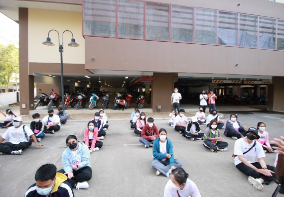 ภาพกิจกรรม  สโมสรนักศึกษาคณะวิทยาศาสตร์และเทคโนโลยี จัดโครงการพัฒนานักศึกษาคณะวิทยาศาสตร์และเทคโนโลยี มหาวิทยาลัยราชภัฏกําแพงเพชร ประจําปีงบประมาณ 2565