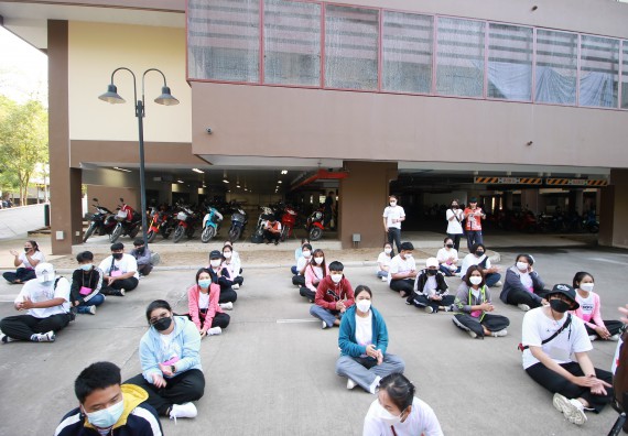 ภาพกิจกรรม  สโมสรนักศึกษาคณะวิทยาศาสตร์และเทคโนโลยี จัดโครงการพัฒนานักศึกษาคณะวิทยาศาสตร์และเทคโนโลยี มหาวิทยาลัยราชภัฏกําแพงเพชร ประจําปีงบประมาณ 2565