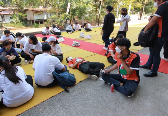 ภาพกิจกรรม  สโมสรนักศึกษาคณะวิทยาศาสตร์และเทคโนโลยี จัดโครงการพัฒนานักศึกษาคณะวิทยาศาสตร์และเทคโนโลยี มหาวิทยาลัยราชภัฏกําแพงเพชร ประจําปีงบประมาณ 2565