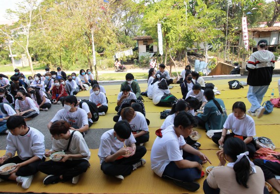 ภาพกิจกรรม  สโมสรนักศึกษาคณะวิทยาศาสตร์และเทคโนโลยี จัดโครงการพัฒนานักศึกษาคณะวิทยาศาสตร์และเทคโนโลยี มหาวิทยาลัยราชภัฏกําแพงเพชร ประจําปีงบประมาณ 2565