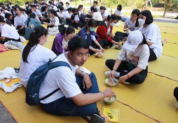 ภาพกิจกรรม  สโมสรนักศึกษาคณะวิทยาศาสตร์และเทคโนโลยี จัดโครงการพัฒนานักศึกษาคณะวิทยาศาสตร์และเทคโนโลยี มหาวิทยาลัยราชภัฏกําแพงเพชร ประจําปีงบประมาณ 2565