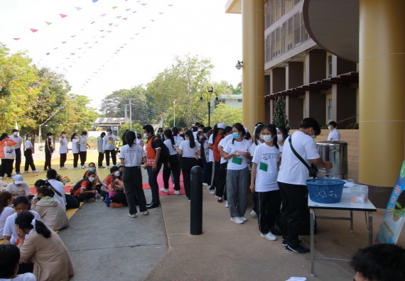 ภาพกิจกรรม  สโมสรนักศึกษาคณะวิทยาศาสตร์และเทคโนโลยี จัดโครงการพัฒนานักศึกษาคณะวิทยาศาสตร์และเทคโนโลยี มหาวิทยาลัยราชภัฏกําแพงเพชร ประจําปีงบประมาณ 2565