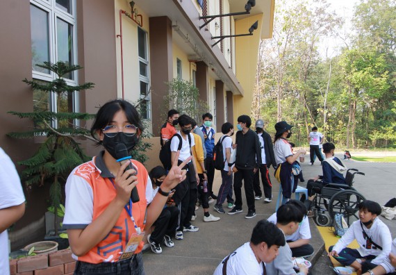 ภาพกิจกรรม  สโมสรนักศึกษาคณะวิทยาศาสตร์และเทคโนโลยี จัดโครงการพัฒนานักศึกษาคณะวิทยาศาสตร์และเทคโนโลยี มหาวิทยาลัยราชภัฏกําแพงเพชร ประจําปีงบประมาณ 2565