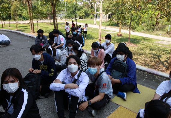 ภาพกิจกรรม  สโมสรนักศึกษาคณะวิทยาศาสตร์และเทคโนโลยี จัดโครงการพัฒนานักศึกษาคณะวิทยาศาสตร์และเทคโนโลยี มหาวิทยาลัยราชภัฏกําแพงเพชร ประจําปีงบประมาณ 2565