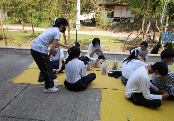 ภาพกิจกรรม  สโมสรนักศึกษาคณะวิทยาศาสตร์และเทคโนโลยี จัดโครงการพัฒนานักศึกษาคณะวิทยาศาสตร์และเทคโนโลยี มหาวิทยาลัยราชภัฏกําแพงเพชร ประจําปีงบประมาณ 2565