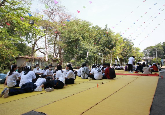 ภาพกิจกรรม  สโมสรนักศึกษาคณะวิทยาศาสตร์และเทคโนโลยี จัดโครงการพัฒนานักศึกษาคณะวิทยาศาสตร์และเทคโนโลยี มหาวิทยาลัยราชภัฏกําแพงเพชร ประจําปีงบประมาณ 2565