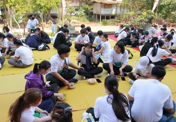 ภาพกิจกรรม  สโมสรนักศึกษาคณะวิทยาศาสตร์และเทคโนโลยี จัดโครงการพัฒนานักศึกษาคณะวิทยาศาสตร์และเทคโนโลยี มหาวิทยาลัยราชภัฏกําแพงเพชร ประจําปีงบประมาณ 2565