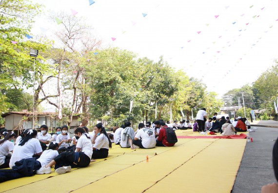 ภาพกิจกรรม  สโมสรนักศึกษาคณะวิทยาศาสตร์และเทคโนโลยี จัดโครงการพัฒนานักศึกษาคณะวิทยาศาสตร์และเทคโนโลยี มหาวิทยาลัยราชภัฏกําแพงเพชร ประจําปีงบประมาณ 2565