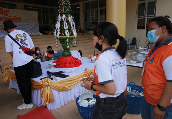 ภาพกิจกรรม  สโมสรนักศึกษาคณะวิทยาศาสตร์และเทคโนโลยี จัดโครงการพัฒนานักศึกษาคณะวิทยาศาสตร์และเทคโนโลยี มหาวิทยาลัยราชภัฏกําแพงเพชร ประจําปีงบประมาณ 2565